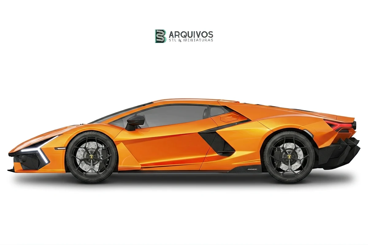 Modelo 3D STL - Lamborghini Revuelto 2023 — foto 2